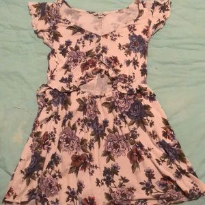 American Eagle Floral Jumper
